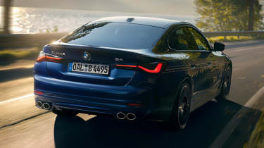 Alpina B4 - rear tracking